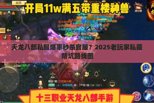 天龙八部私服爆率秒杀官服？2025老玩家私藏防坑路线图