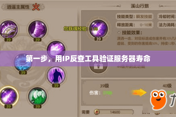 第一步，用IP反查工具验证服务器寿命